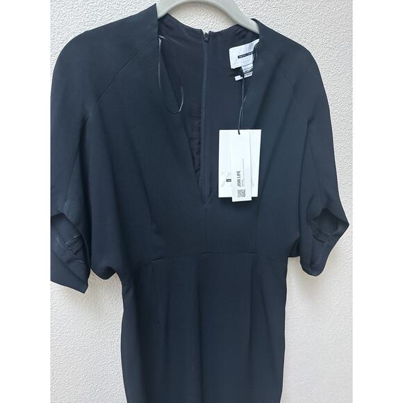 Zara Narciso Rodriguez V Neck Midi Dress - Picture 3 of 5